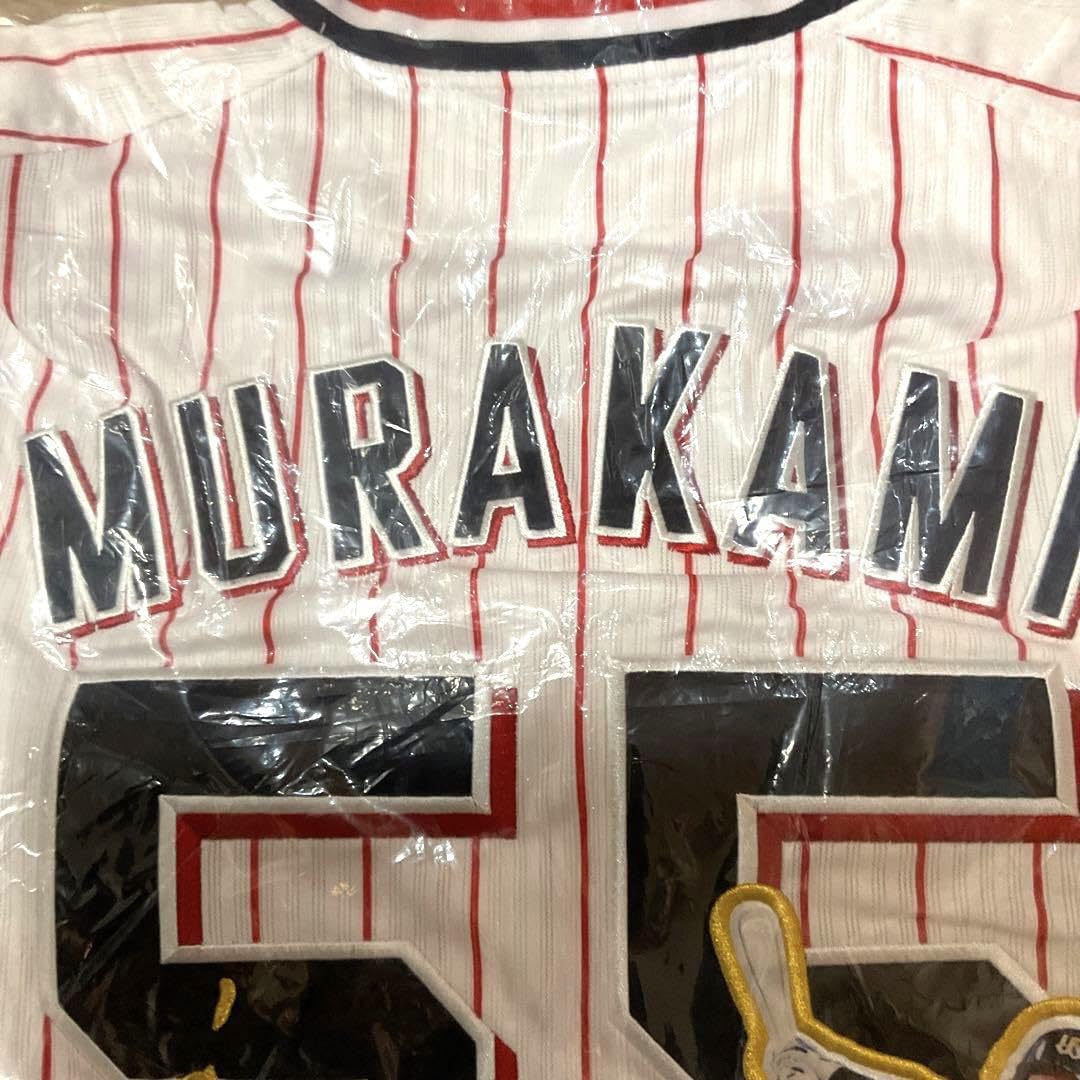 東京ヤクルトスワローズ 村上宗隆 ホームユニフォーム L 東京ヤクルトスワローズ #55 村上宗隆 選手 150号HR記念
